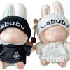 Dolls Clothes Outfit for Labubu, Dolls Accessories Suspenders Pants Replacement 2 Set No Doll - Image 2