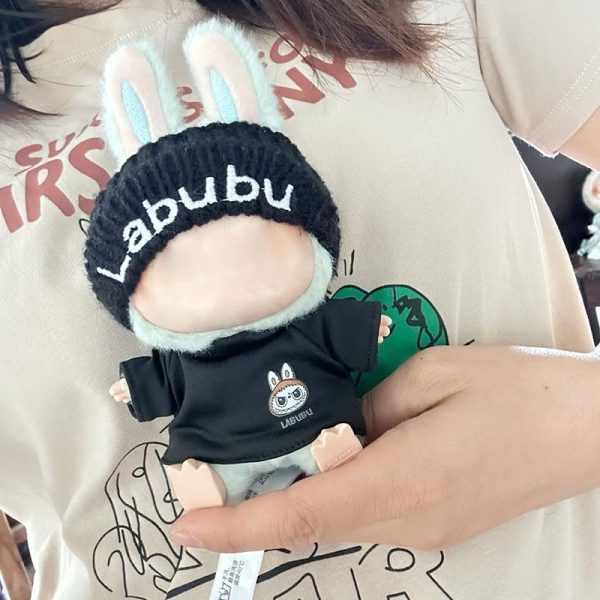 Dolls Clothes Outfit for Labubu, Dolls Accessories Suspenders Pants Replacement 2 Set No Doll