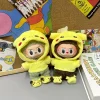 Mini Plush Doll Clothing Set Cute Pikachu Suit Cartoon Labubu Vinyl Doll Kpop Idol Doll Clothing Accessories - Image 4
