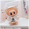 15/17cm Labubu V1 V2 Doll Clothing Fashion Hoodie And Pants Set Korean Idol Trendy DIY Doll Clothing Accessories Toy Gift - Image 7