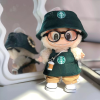 For Labubu 15cm 17cm Bjd  Clothing Coffee Blind Box V1 V2 V3 Working Clothes Clothes Replacement Fashion Retro Delicate Suit Toy - Image 3