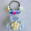Chinese Qipao Hairpin Flower Dress For Labubu 3.0 Outfit Summer Countryside Princess Doll Clothes For V1/V2/V3 Labubu - Image 19