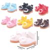 3.8cm Doll Shoes Solid Color Pop Lace up Canvas Shoe PU Shoes For 17cm Labubu Doll Clothes Accessories,Girl's Toys Clothing Gift - Image 6