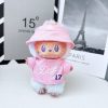 The First, Second And Third Generations Of Labubu Clothes Pendant Labubu Sitting Baby Clothes LA Baseball Suit Trend - Image 13