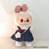 Mini Doll'S Clothes Outfit Accessories For 15-17cm Ropa Labubu & 10cm Cotton Doll Love Hoodie Pink Yarn Skirt Clothing No Doll - Image 24