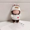 17cm Lafufu Dolls Clothing The Monster Outfit Accessories For Sitting Party Lafufu Letter Hat Love Sweater Casual Shoes - Image 4