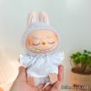 Mini Doll'S Clothes Outfit Accessories For 15-17cm Ropa Labubu & 10cm Cotton Doll Love Hoodie Pink Yarn Skirt Clothing No Doll - Image 16