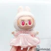 Stylish Daisy & Straw Hat For 3.0 Labubu Ropa Chic Dress With Pearl Headdress - Cute & Elegant Labubu-Themed Outfit - Image 7