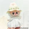 Stylish Daisy & Straw Hat For 3.0 Labubu Ropa Chic Dress With Pearl Headdress - Cute & Elegant Labubu-Themed Outfit - Image 15