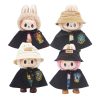 New For 17cm Labubu Fashion Devil Cloak Clothing Academy Style Knitted Shirt Pleated Skirt Mini Sunglasses Leather Shoes - Image 3