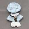 Mini Doll'S Clothes Outfit Accessories For Korea Kpop Exo 15-17cm Labubu Classic Grid Style Dress Cloak Set Beret Clothing Gift - Image 9