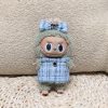 17cm Labubus Mini Doll Luxury Clothing Set Bow Headband Dress Outfit  Labubu II Doll Sitting Party Game Clothes Toys Accessories - Image 9