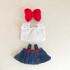 For 15-17cm Labubu Doll Clothes Vintage Dress Doll Clothes Flower Skirt Dolls Accessories Cute Decoration Little Cloths( no doll - Image 10