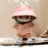 Hot Corduroy For Labubu Doll LA Clothing Set Hat 17cm Clothes Shoes Doll DIY Accessories Training Sitting Party Games Toys Gifts - Image 4