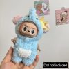 17cm Cute Mini Plush Doll'S Clothes Outfit Accessories For Korea Kpop  Labubu Idol Dolls Shark Onesie Clothing DIY Girl Gift - Image 13
