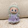 17cm Labubus Mini Doll Luxury Clothing Set Bow Headband Dress Outfit  Labubu II Doll Sitting Party Game Clothes Toys Accessories - Image 12