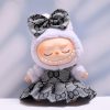 17cm Labubus Mini Doll Luxury Clothing Set Bow Headband Dress Outfit  Labubu II Doll Sitting Party Game Clothes Toys Accessories - Image 5
