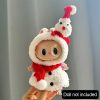 17cm Cute Mini Plush Doll'S Clothes Outfit Accessories For Korea Kpop  Labubu Idol Dolls Shark Onesie Clothing DIY Girl Gift - Image 21