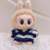 New For 17cm Labubu Fashion Devil Cloak Clothing Academy Style Knitted Shirt Pleated Skirt Mini Sunglasses Leather Shoes - Image 10
