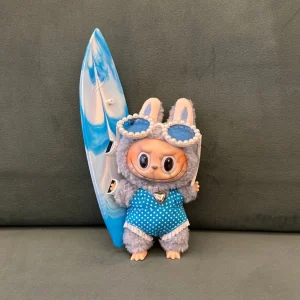 Doll'S Clothes Outfit Accessories For Ropa Labubu 10cm Cotton Doll BJD Swimsuit Glasses Beach Diving Surfboard Straw Bag Cloths