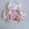 For 15/17cm Labubu Doll Summer Fresh Style Japan Kimono Set Gentle Light Color Clothes Doll Accessories - Image 29