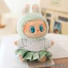 Mini Doll'S Clothes Outfit Accessories For 15-17cm Ropa Labubu & 10cm Cotton Doll Love Hoodie Pink Yarn Skirt Clothing No Doll - Image 26