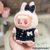 Mini Doll'S Clothes Outfit Accessories For Korea Kpop Exo 15-17cm Labubu Classic Grid Style Dress Cloak Set Beret Clothing Gift - Image 20