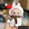 17cm Cute Mini Plush Doll'S Clothes Outfit Accessories For Korea Kpop  Labubu Idol Dolls Shark Onesie Clothing DIY Girl Gift - Image 9