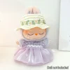 Stylish Daisy & Straw Hat For 3.0 Labubu Ropa Chic Dress With Pearl Headdress - Cute & Elegant Labubu-Themed Outfit - Image 6