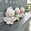 For 15/17cm Labubu Doll Summer Fresh Style Japan Kimono Set Gentle Light Color Clothes Doll Accessories - Image 2