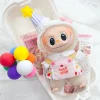 Chinese Qipao Hairpin Flower Dress For Labubu 3.0 Outfit Summer Countryside Princess Doll Clothes For V1/V2/V3 Labubu - Image 16