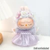 Stylish Daisy & Straw Hat For 3.0 Labubu Ropa Chic Dress With Pearl Headdress - Cute & Elegant Labubu-Themed Outfit - Image 11