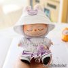 Mini Doll'S Clothes Outfit Accessories For 15-17cm Ropa Labubu & 10cm Cotton Doll Love Hoodie Pink Yarn Skirt Clothing No Doll - Image 30
