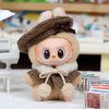 Mini Doll'S Clothes Outfit Accessories For Korea Kpop Exo 15-17cm Labubu Classic Grid Style Dress Cloak Set Beret Clothing Gift - Image 4