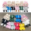 For 3.0 Labubu Sports Suit Tennis Dress Up Peaked Cap Canvas Shoes Hooded Sweater Set For Ropa Labubu Doll Outfit Accessories - Image 5