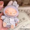 Mini Doll'S Clothes Outfit Accessories For Korea Kpop Exo 15-17cm Labubu Classic Grid Style Dress Cloak Set Beret Clothing Gift - Image 19