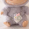 Mini Doll'S Clothes Outfit Accessories For 15-17cm Ropa Labubu & 10cm Cotton Doll Love Hoodie Pink Yarn Skirt Clothing No Doll - Image 12