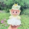 Stylish Daisy & Straw Hat For 3.0 Labubu Ropa Chic Dress With Pearl Headdress - Cute & Elegant Labubu-Themed Outfit - Image 23