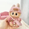 Labubu 17cm Clothes II Idol Dolls Sitting Party The Monster Outfit Accessories Clothing Kids Gift Cute Sweater And Bag YF15D - Image 5