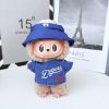 The First, Second And Third Generations Of Labubu Clothes Pendant Labubu Sitting Baby Clothes LA Baseball Suit Trend - Image 12