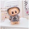 15/17cm Labubu V1 V2 Doll Clothing Fashion Hoodie And Pants Set Korean Idol Trendy DIY Doll Clothing Accessories Toy Gift - Image 8