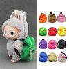 Doll Bag for Labubu Macaron Barbies Blythes and 20cm Plush Doll & 1/6 BJD Canvas Backpack Labubu Ropa - Image 2