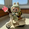 Labubu Doll Mini Electric Motorcycle,labubu Doll Accessories, Fun Cute Doll Toys,With Lights and Music,DIY Kid Christmas Gift - Image 3