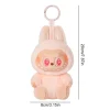 1:1 Replica Labubu The Monsters Toys Plush Vinyl Face Dolls Heart-Moving Macaron Hanging Keychain Dolls Action Figures Model - Image 7