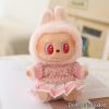 Mini Doll'S Clothes Outfit Accessories For 15-17cm Ropa Labubu & 10cm Cotton Doll Love Hoodie Pink Yarn Skirt Clothing No Doll - Image 25