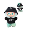 The First, Second And Third Generations Of Labubu Clothes Pendant Labubu Sitting Baby Clothes LA Baseball Suit Trend - Image 4