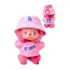 The First, Second And Third Generations Of Labubu Clothes Pendant Labubu Sitting Baby Clothes LA Baseball Suit Trend - Image 6