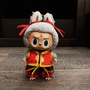 For 15-17 Cm Labubu Pendant For Labubu Outfit Adventure Queen Cloak Baby Clothes Pocket For Labubu Clothing