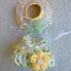 Chinese Qipao Hairpin Flower Dress For Labubu 3.0 Outfit Summer Countryside Princess Doll Clothes For V1/V2/V3 Labubu - Image 18