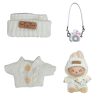 Labubu I II Dolls Cute Clothing 4 Colors Mesh Sweater And Hat Set Accessories Clothing Plush Doll Clothing - Image 3